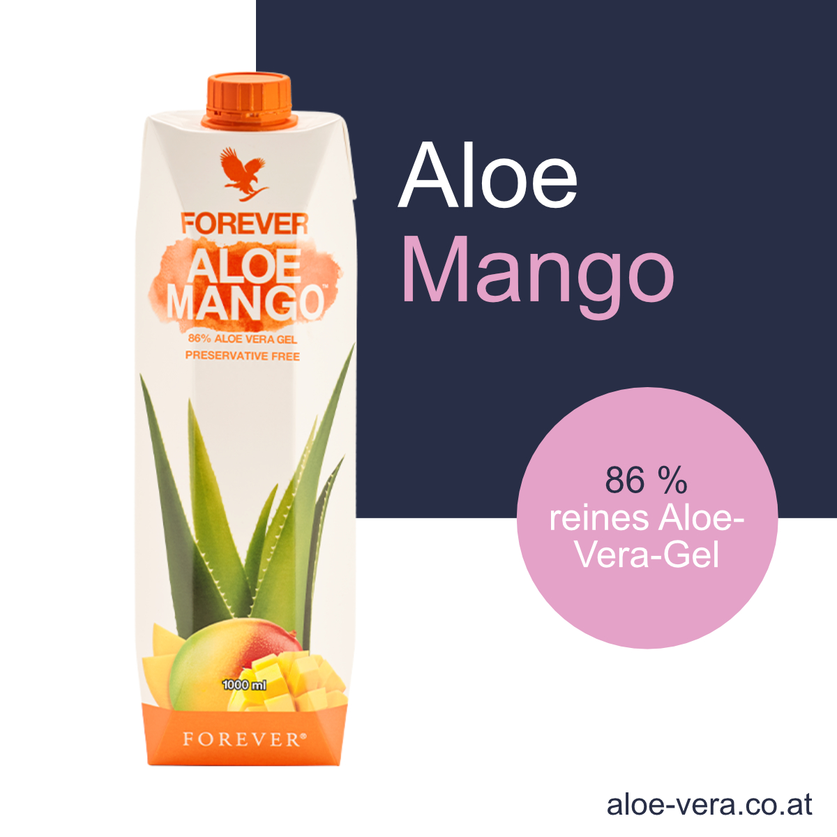 Forever Aloe Mango Vera Getränk Drink Saft Gel Immunsystem kaufen