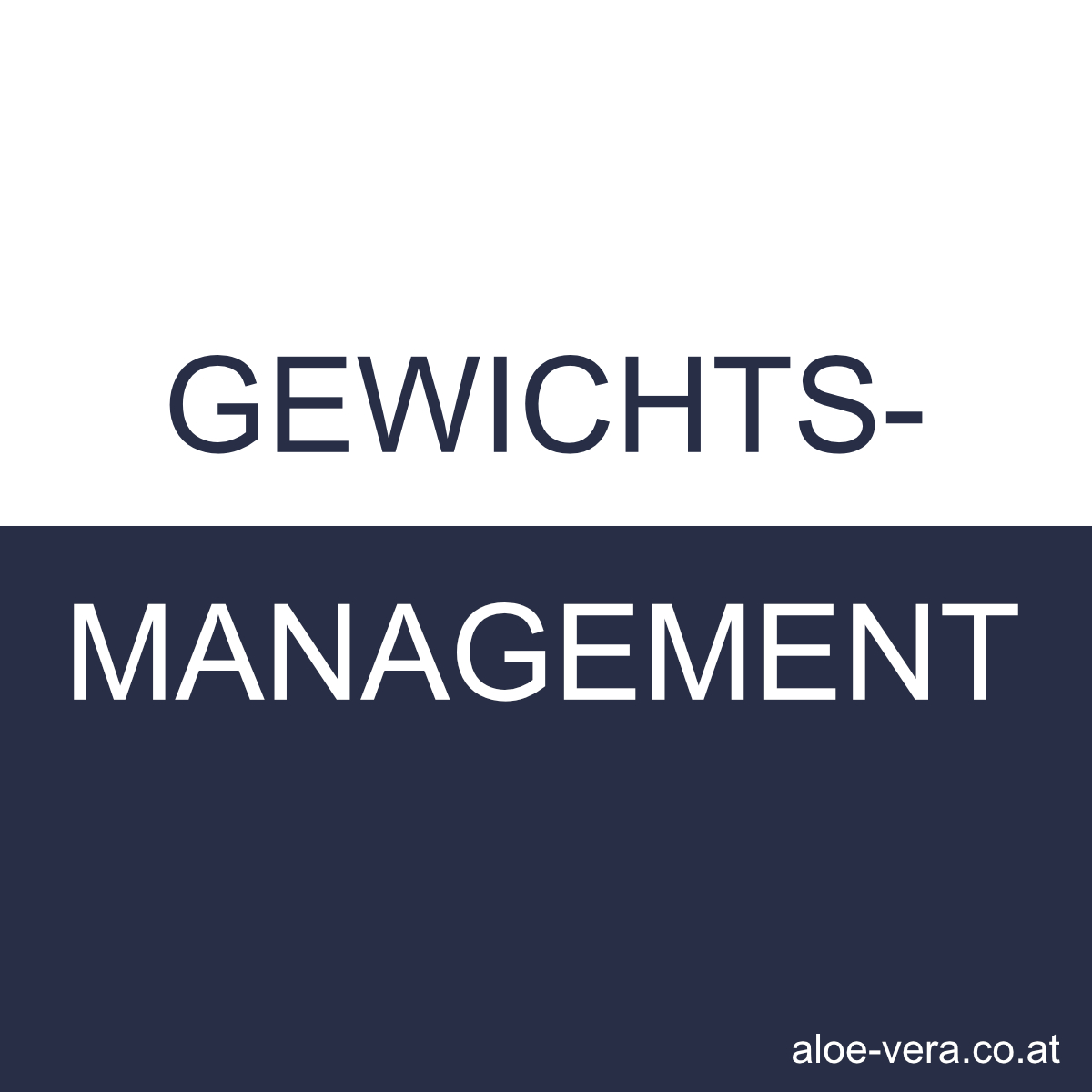 Gewichtsmanagement